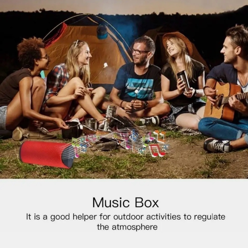 2 for $30 🆕Portable Bluetooth Speaker - Black
